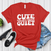 Cute Doesn’t Mean Quiet – Women’s Graphic Tee