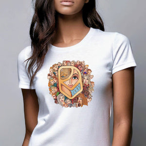 Multiple Faces Women's Cotton Tee