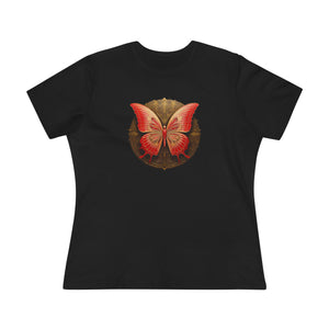 Butterfly Metamorphosis Women's Cotton Tee