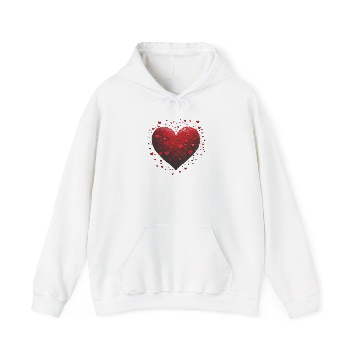 Heart Droplets, Women's Hoodie, Heavy Blend, Comfort Fit