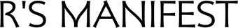 R's Manifest