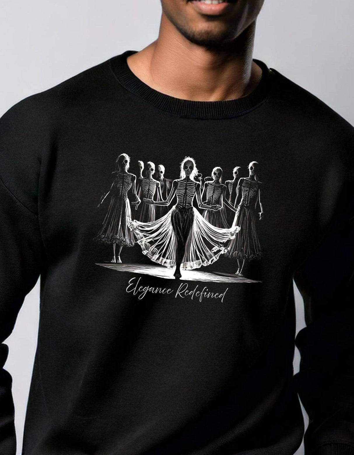 Elegance Redefined, Men's Sweatshirt, Heavy Blend, Comfort Fit, Crewneck