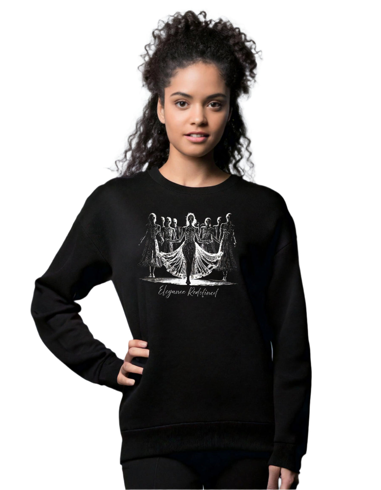 Elegance Redefined, Women's Sweatshirt, Heavy Blend, Comfort Fit, Crewneck