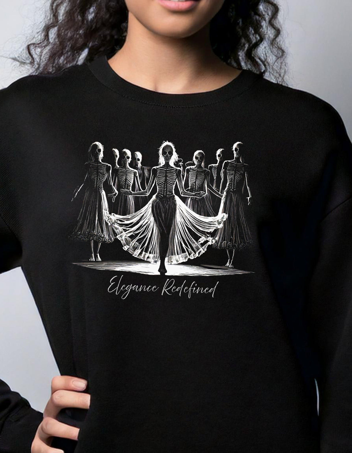 Elegance Redefined, Women's Sweatshirt, Heavy Blend, Comfort Fit, Crewneck