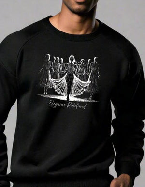 Elegance Redefined, Men's Hoodie, Heavy Blend, Comfort Fit