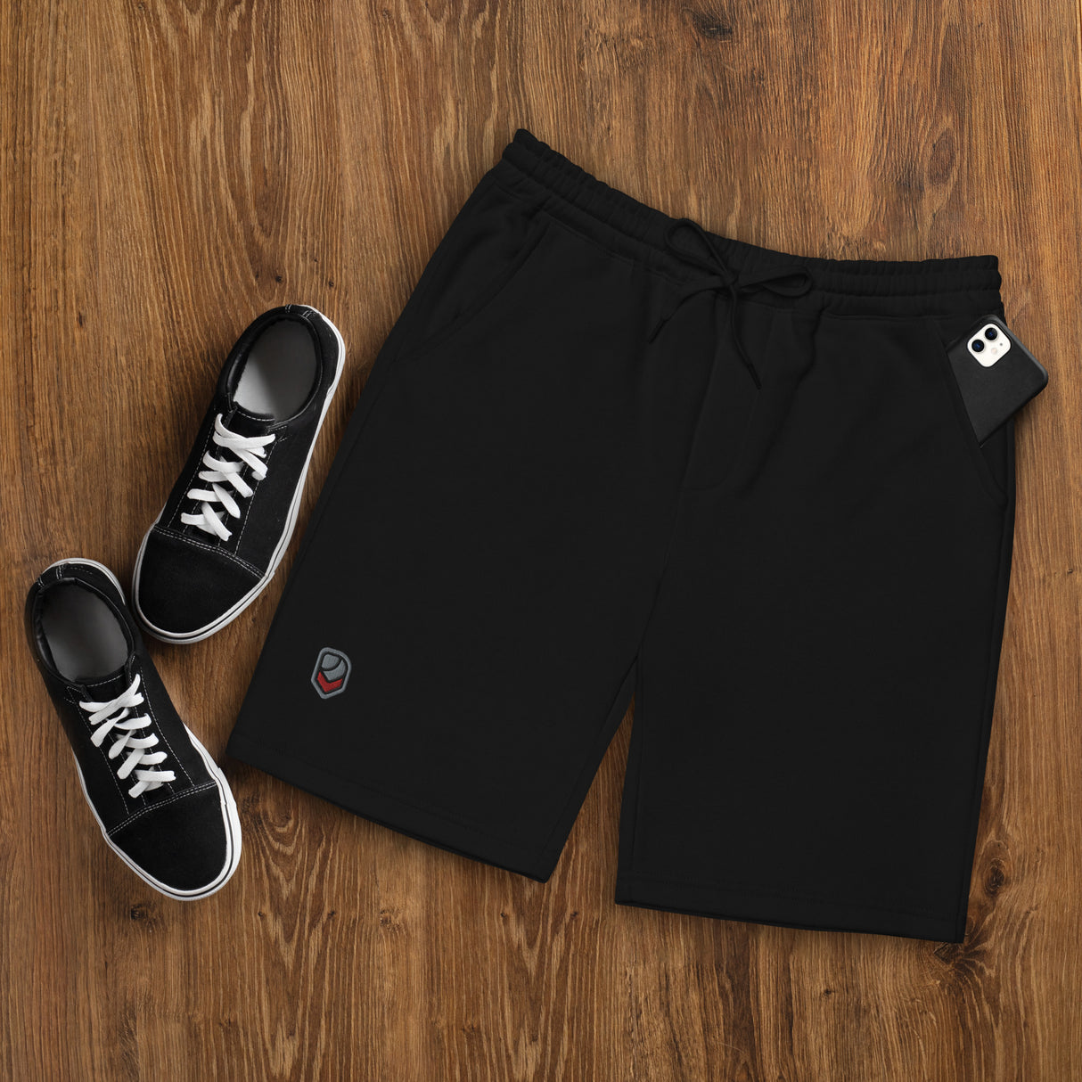 Men's comfortable fleece shorts