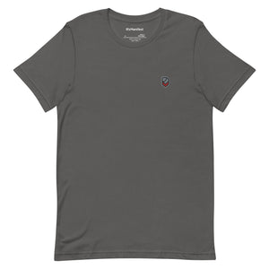 Regular Fit, Embroidered Logo Red Flag Tee