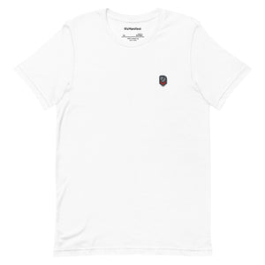 Regular Fit, Embroidered Logo Red Flag Tee