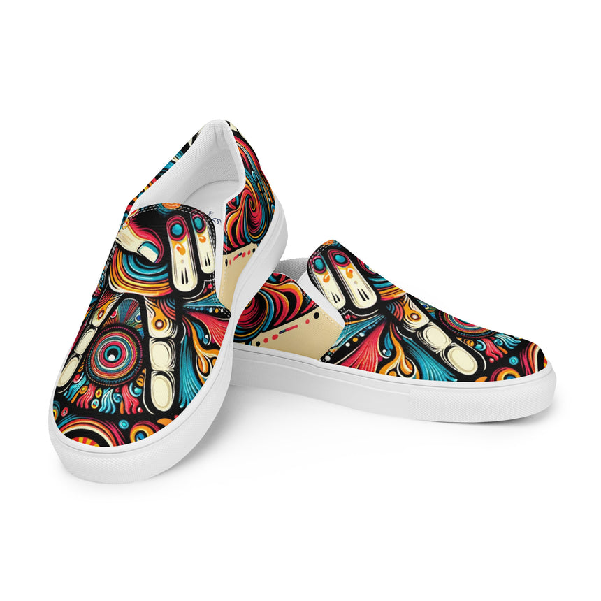 Women’s slip-on canvas shoes