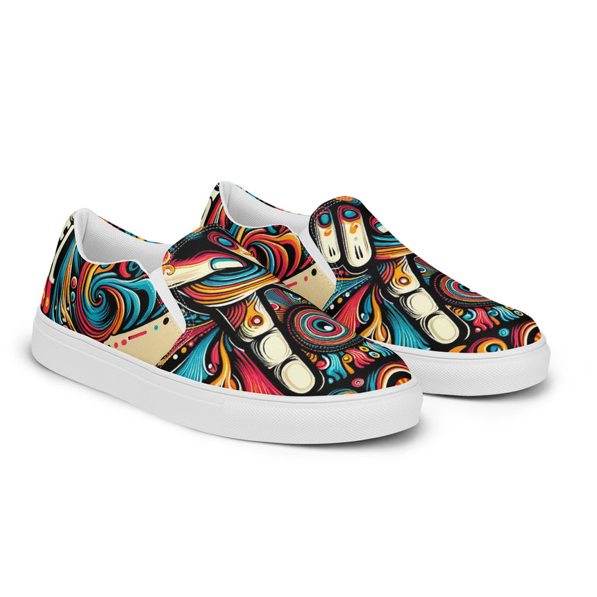 Women’s slip-on canvas shoes