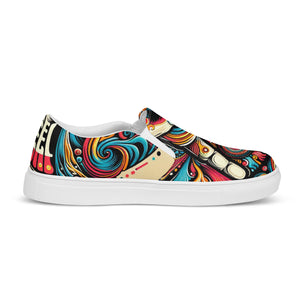 Women’s slip-on canvas shoes